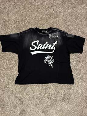Rebel Vengeance Saint Graphic T-Shirt